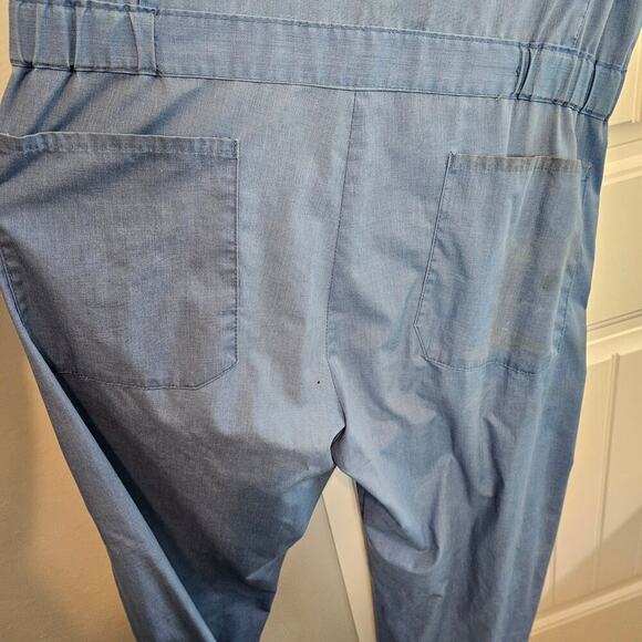 Dickies Vintage Coveralls Mens Size 44 Medium Blue 90s Utility Streetwear Grunge - Picture 9 of 14